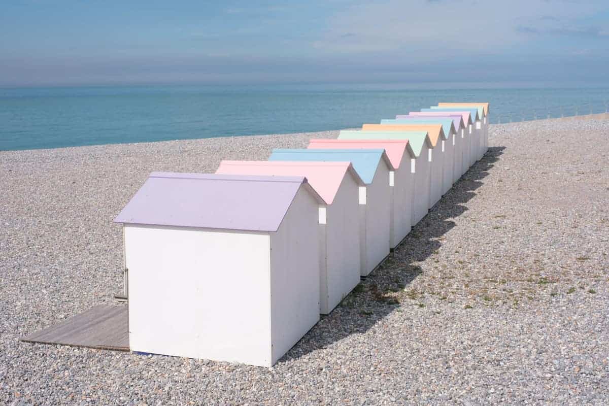 Strandkörbe Von Le Tréport