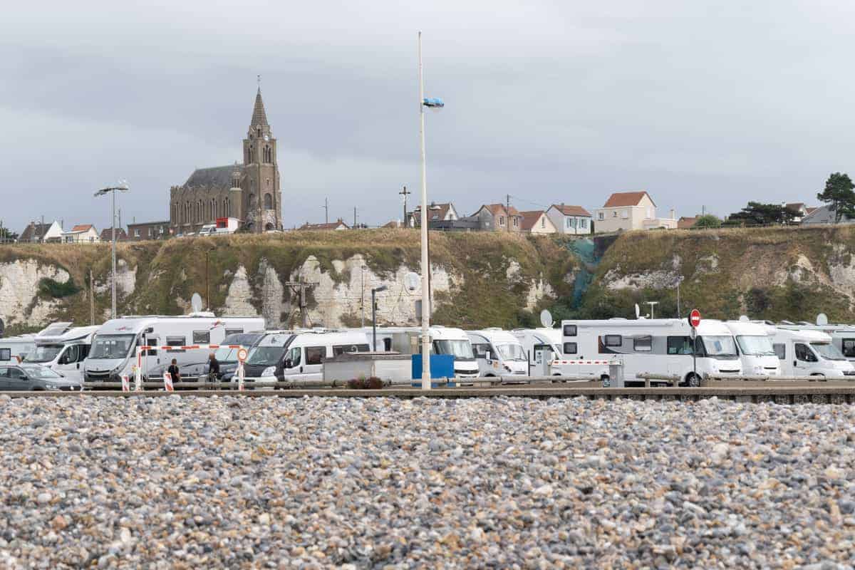 Der Zweite Wohnmobil-Stellplatz In Dieppe