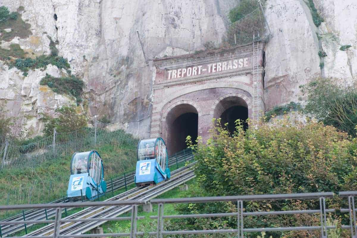 Die Standseilbahn In Le Tréport