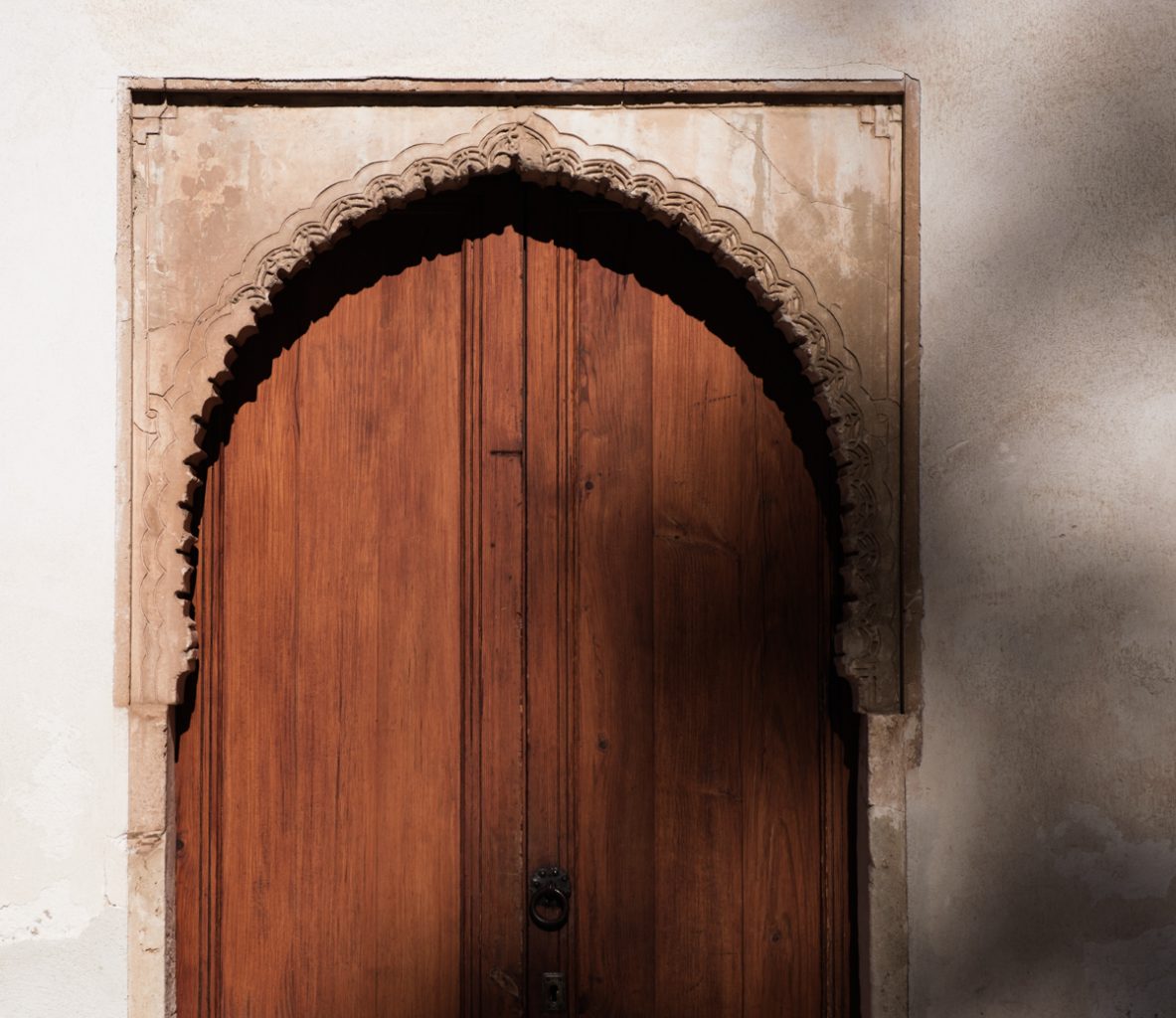 Eine Tür der Alhambra
