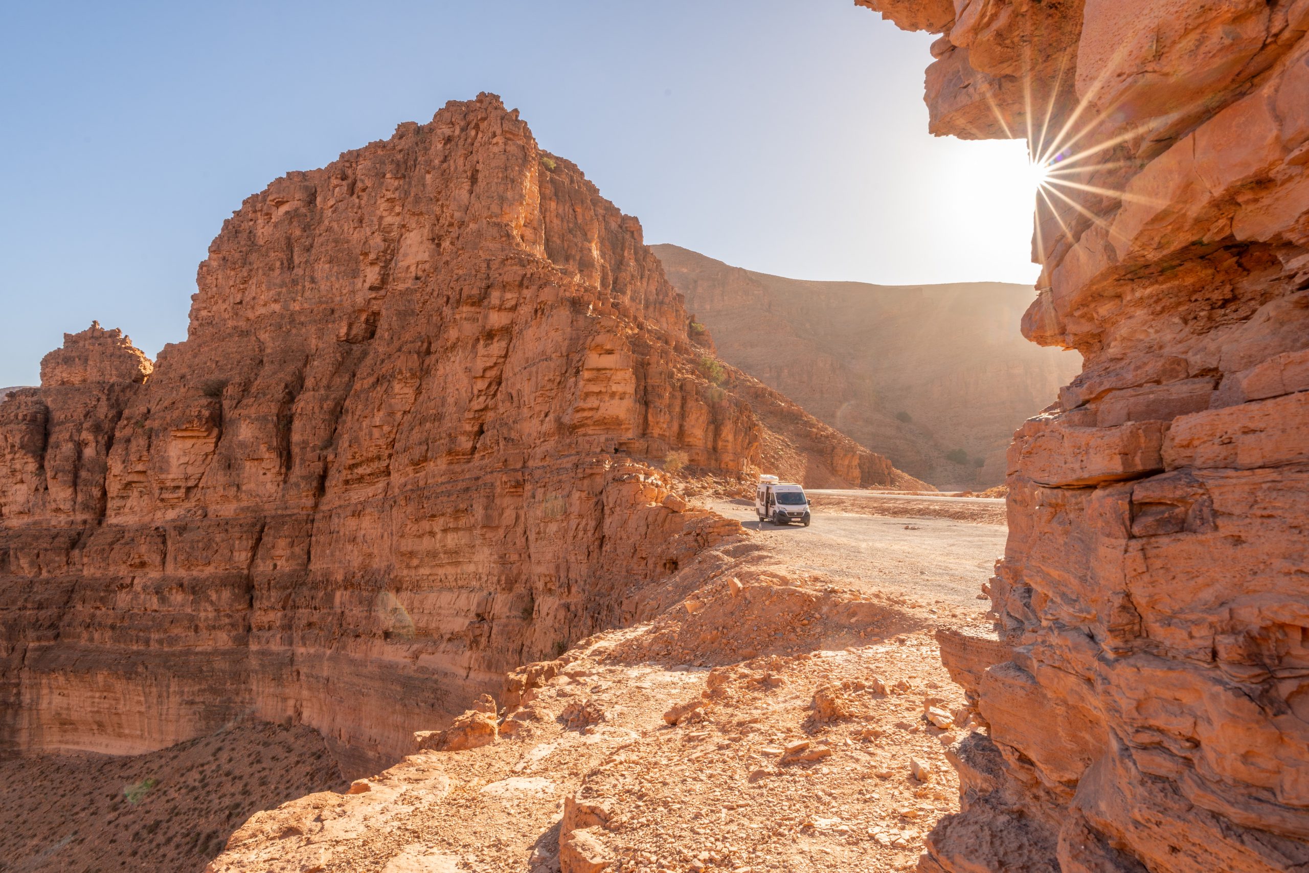 Am Grand Canyon Marokkos Per Wohnmobil