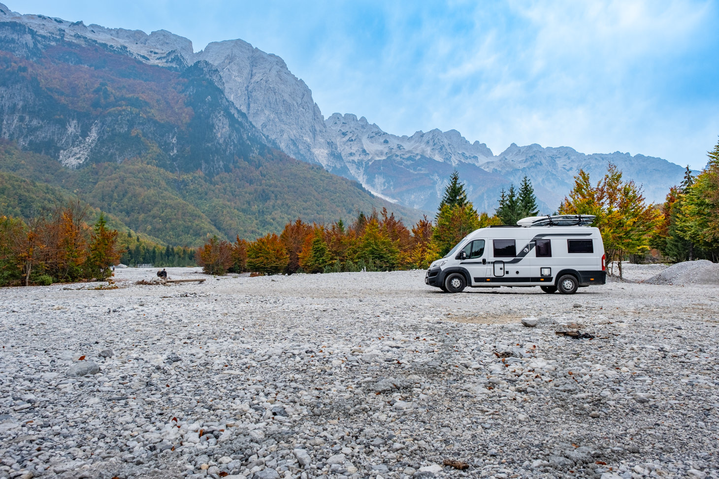 Wohnmobil Im Valbona-Tal 