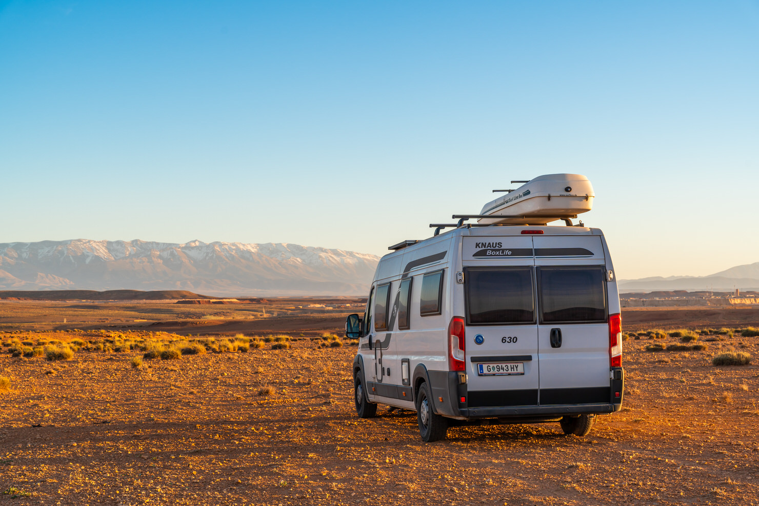 Knaus Boxlife Vor Dem Atlas-Gebirge
