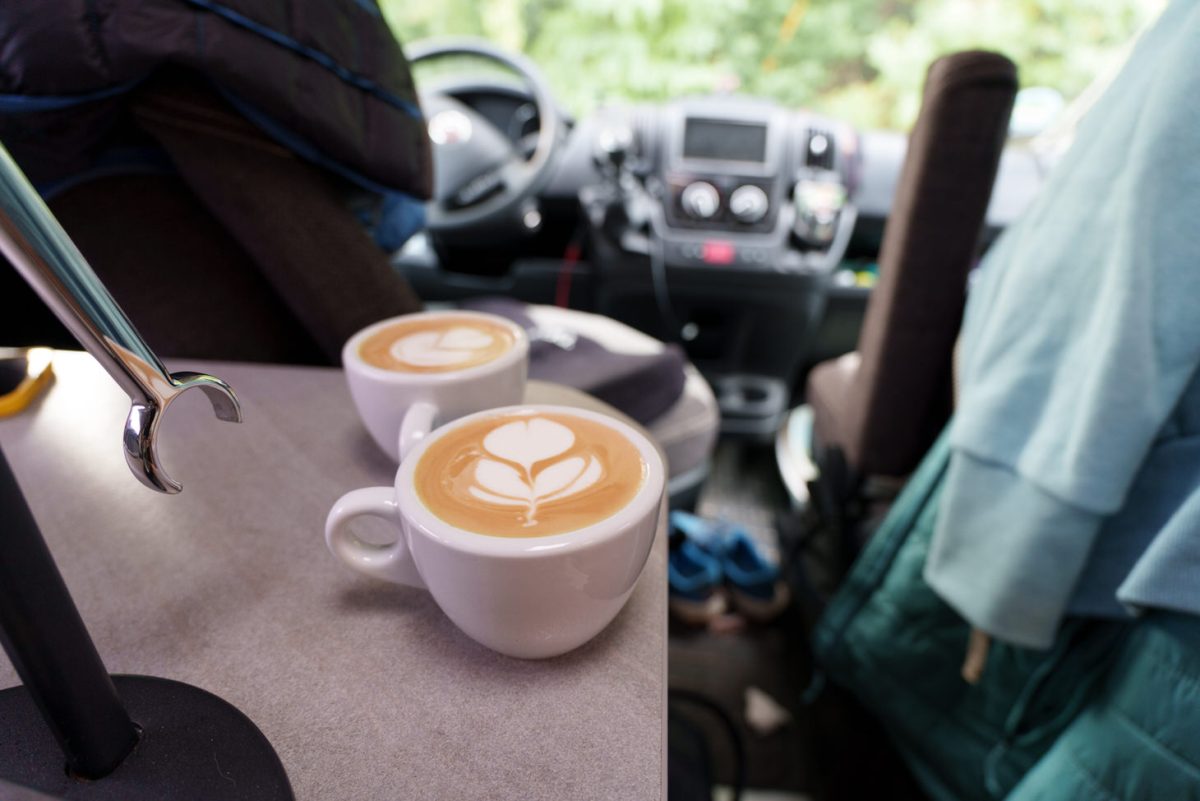Kaffeekassa 1 Cappuccino Im Wohnmobil