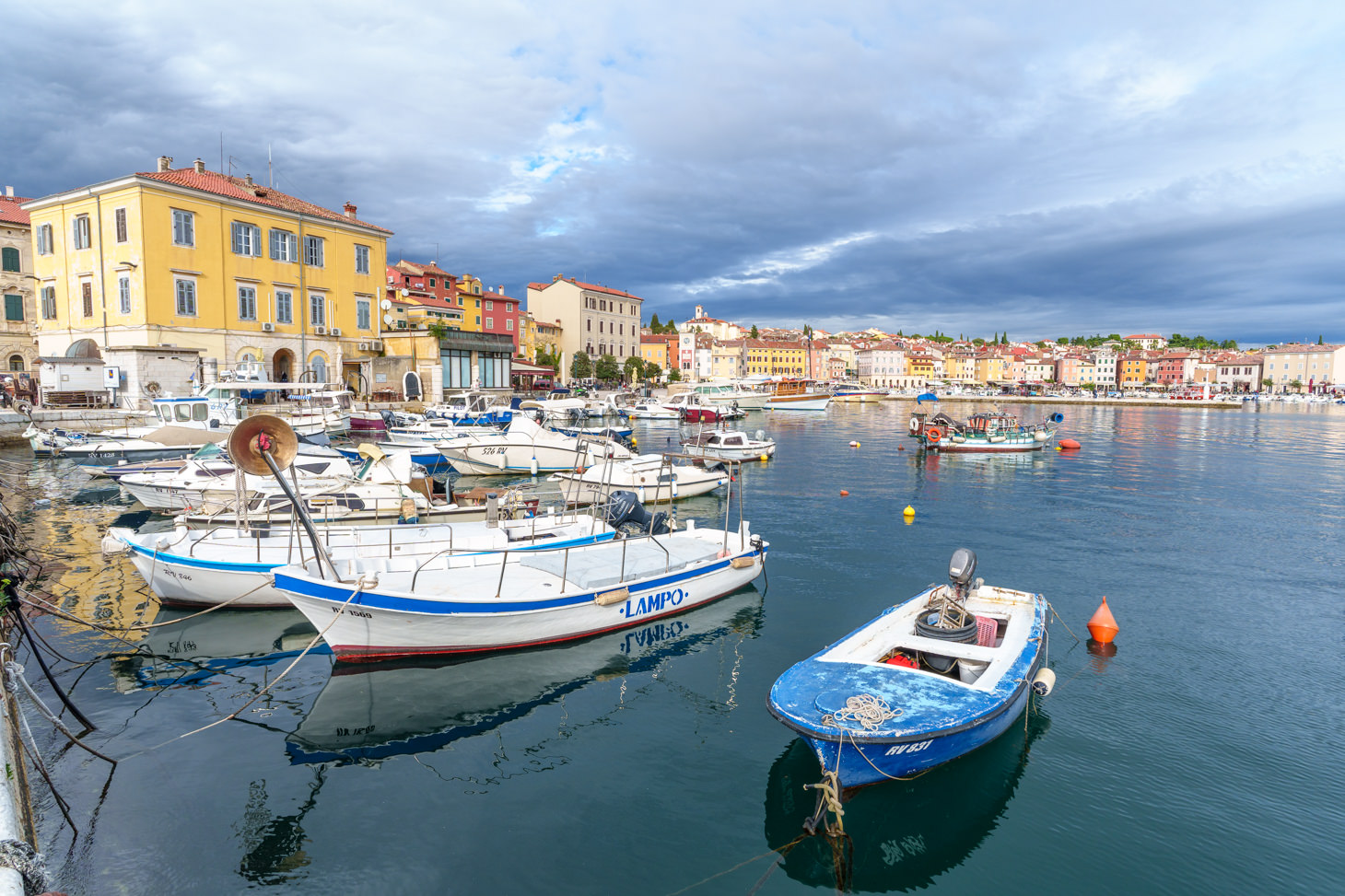 Boote In Rovinj