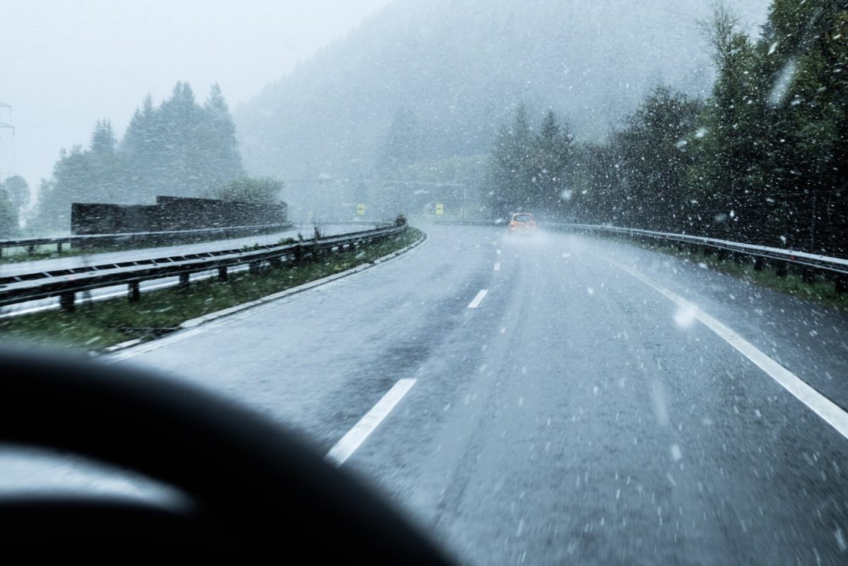 Fast beim Überwintern eingeschneit!