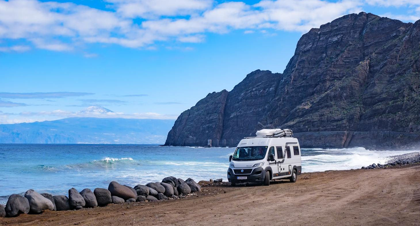 La Gomera, Blick Auf El Teide