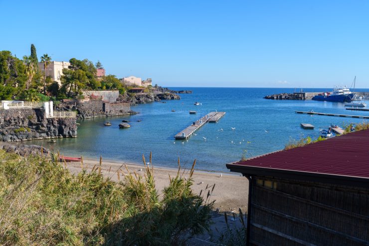 Meer bei Camping Jonio, Catania