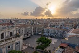 Catania Im Abendlicht