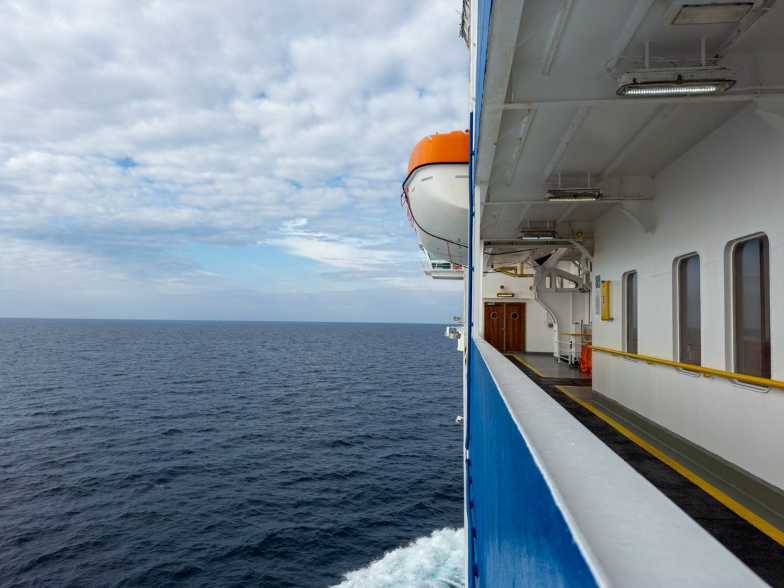 Fähre von Termini Imarese nach Civitavecchia mit dem Wohnmobil