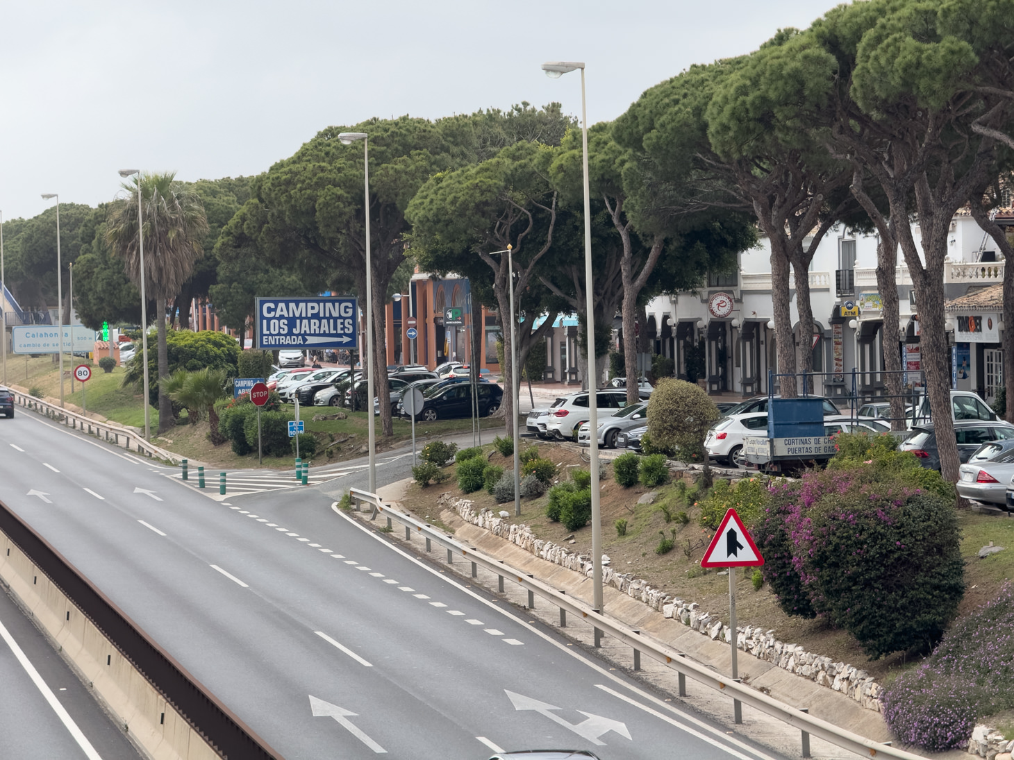 Anfahrt Zum Camping Los Jarales