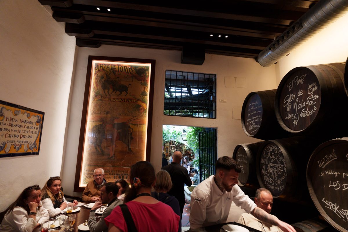 Restaurant El Pimpi, Málaga