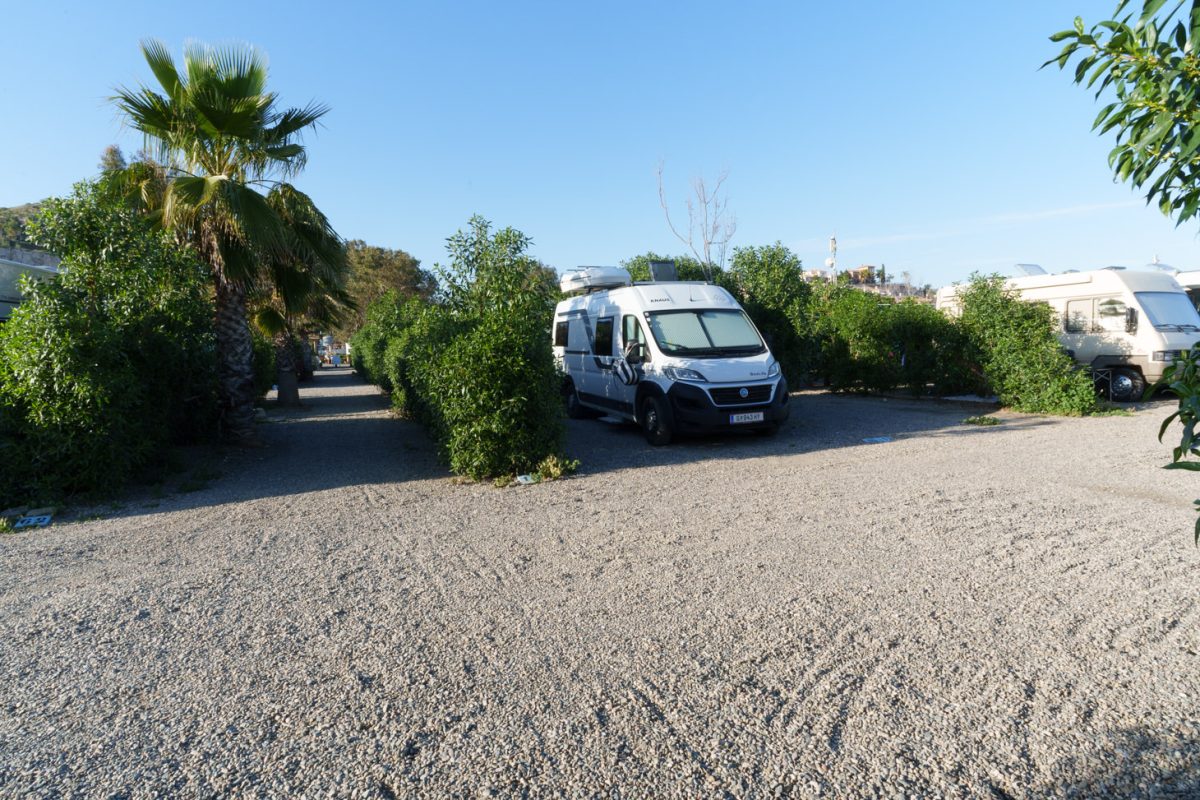 Stellplatz Area Málaga Beach