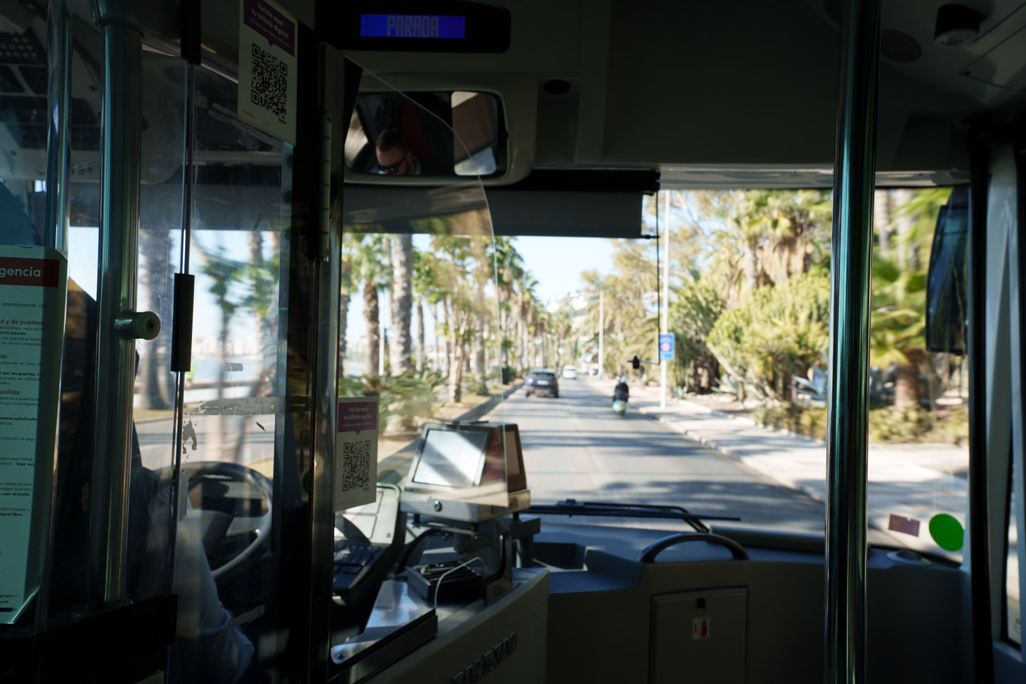 Stadtbus Richtung Malaga