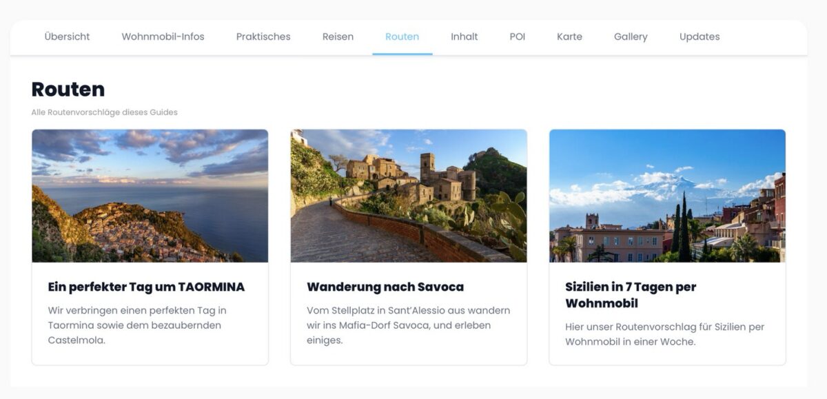 REISEFÜHRER: SIZILIEN per WOHNMOBIL