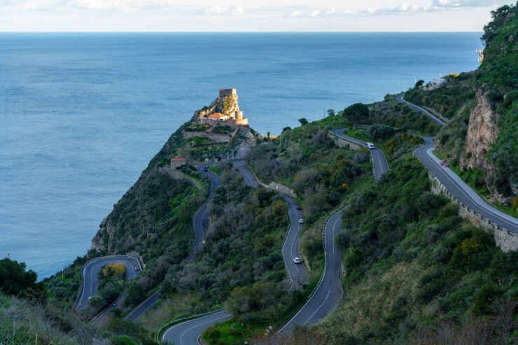 Der Straßenverkehr in Sizilien