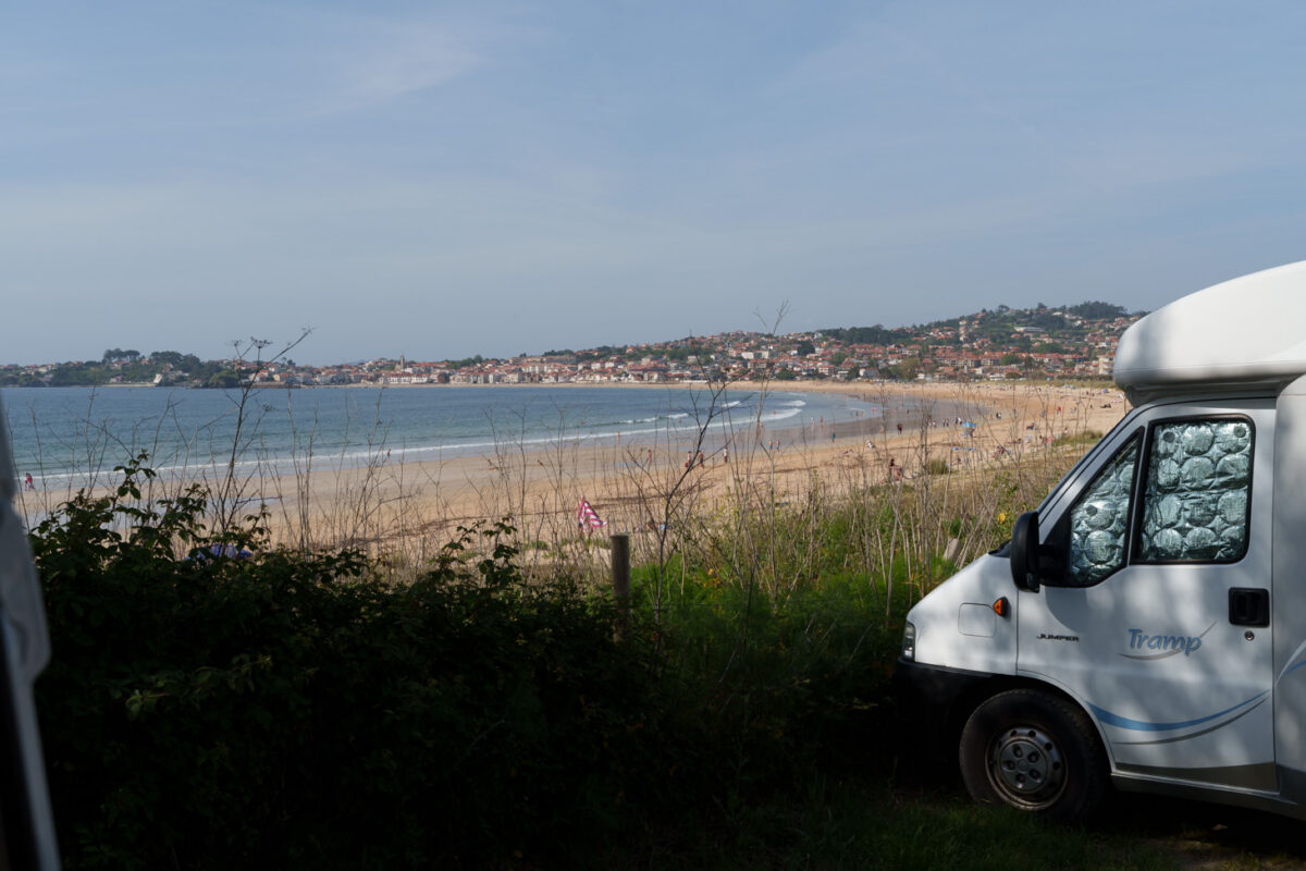 Abschied von Vigo und Parkplatzsuche in Panxón