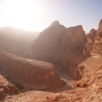 Panorama des Grand Canyons Marokkos Panorama des Grand Canyons Marokkos