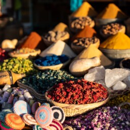 Gewürze Und Farben In Marrakesch Gewürze Und Farben In Marrakesch
