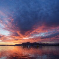 Port De Pollença Bei Tollem Himmel