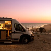 Vanlife auf Fuerteventura (Abendstimmung) Vanlife auf Fuerteventura (Abendstimmung)
