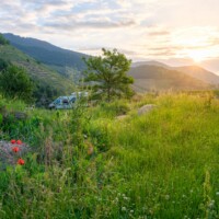 Mit Dem Wohnmobil In Der Wachau Im Weingarten