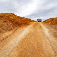 Mit dem Camper auf wilden Wegen in Murcia (Minen von Mazzaron Mit dem Camper auf wilden Wegen
