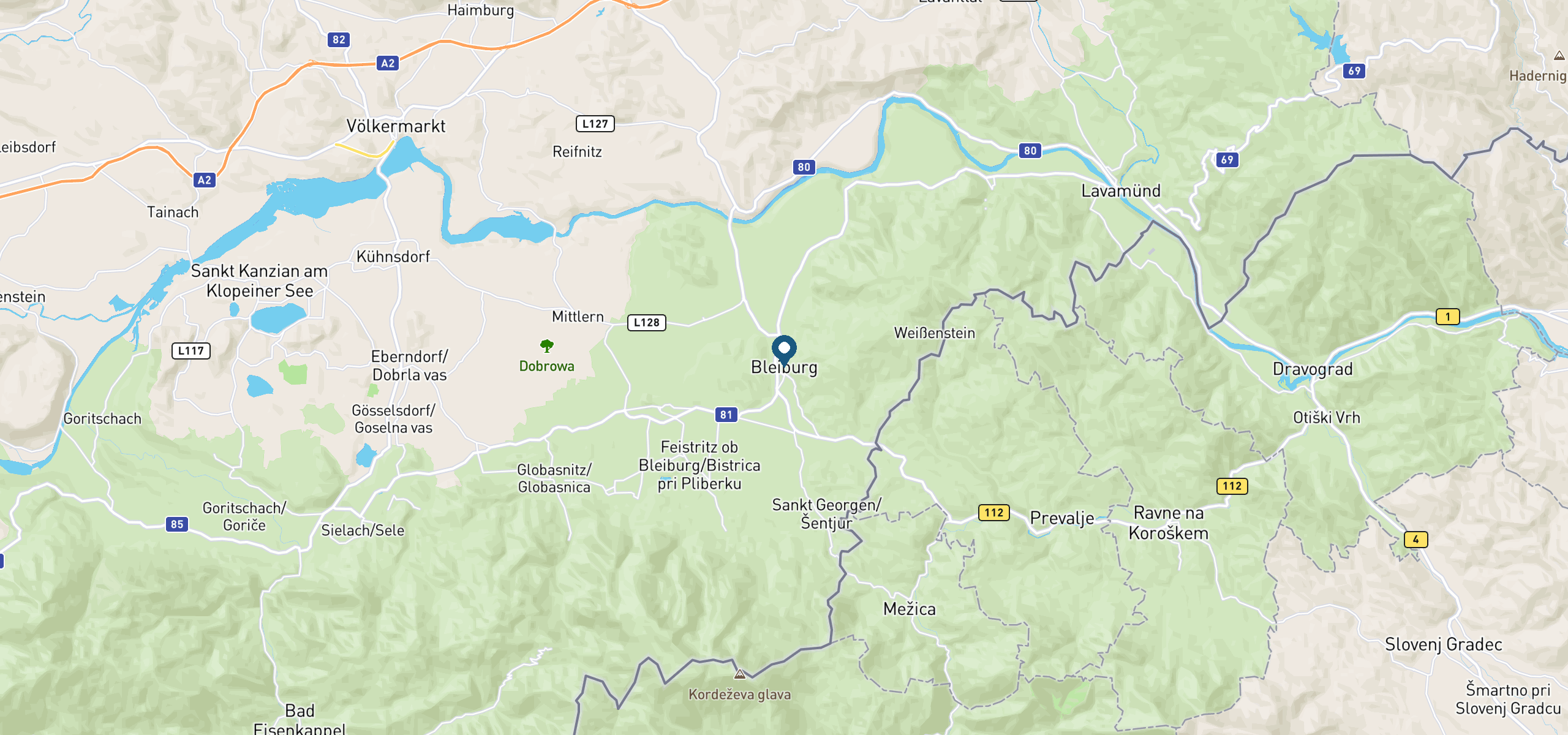 Camping-Geheimtipp: Single Trail Park Jamnica 2 Map Preview
