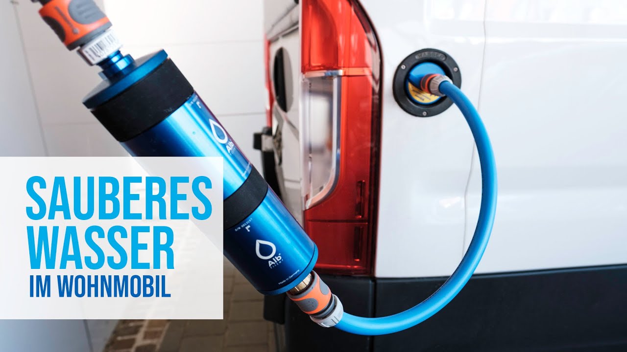 SAUBERES WASSER im WOHNMOBIL: Wasserfilter-Test | Durchfluss | Varianten | Ease-of-Use | Alb-Filter